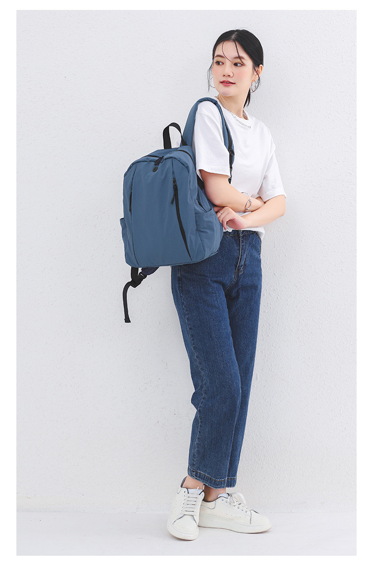 跨境直供亚马逊热销女包 日系尼龙布双肩包 户外休闲百搭通勤背包详情19