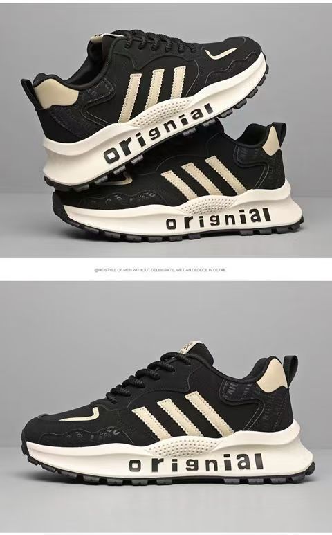 2025春秋季新款脚蹬男鞋厚底鞋子男士增高休闲百搭运动老爹男潮鞋详情11