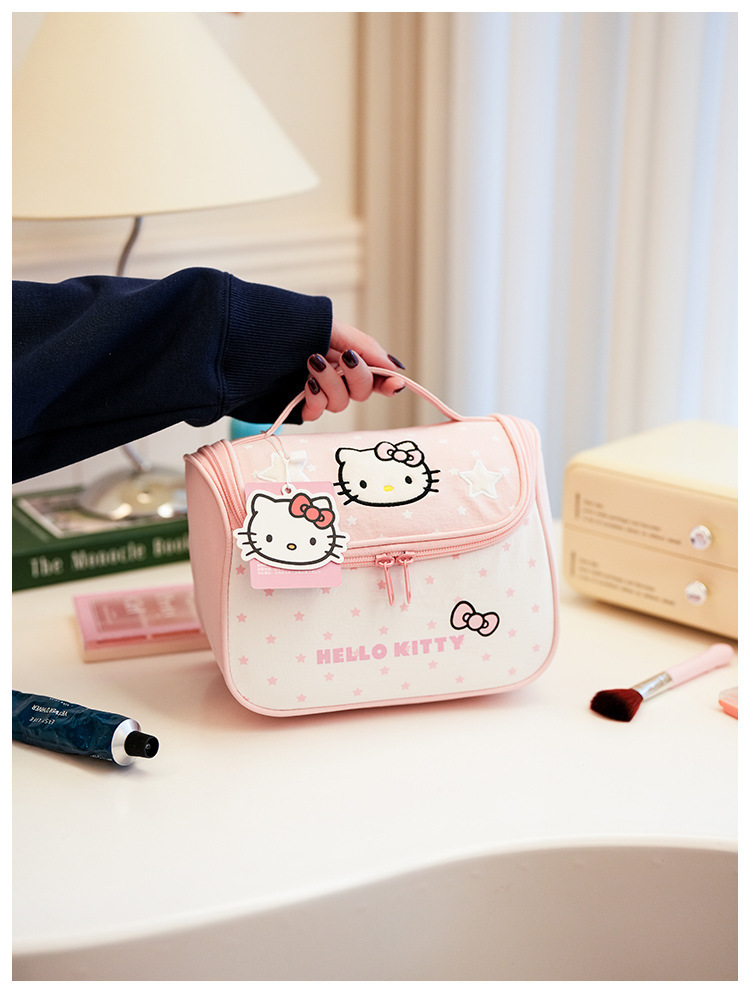 五金牌彩色Hello Kitty便携手提包保温袋托特包礼品双肩包16寸电脑包详情21