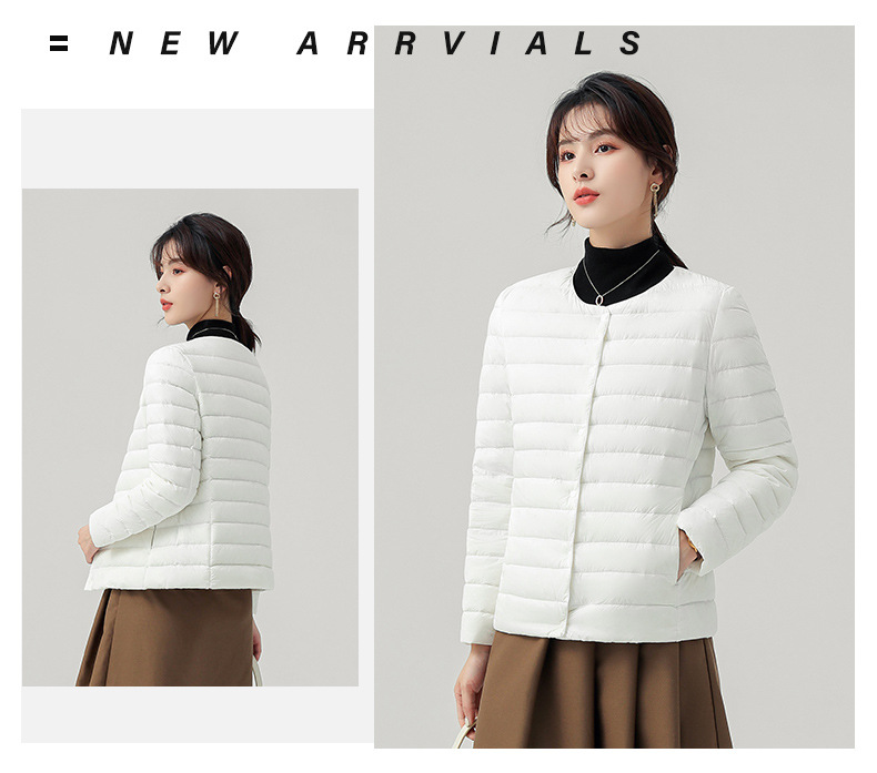 2025跨境新款轻薄羽绒服外套女秋冬羽绒服内胆轻型薄款时尚保暖详情21