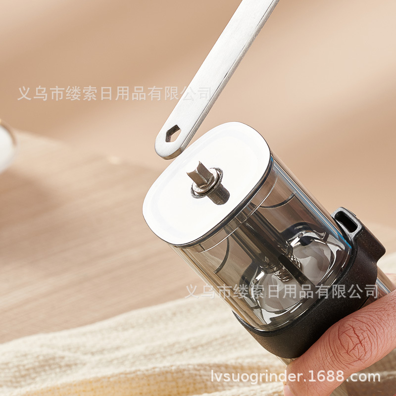 Coffee machine, hand-cranked coffee grinder, transparent acrylic grinder, outdoor portable coffee machine, cross-border model pic 5