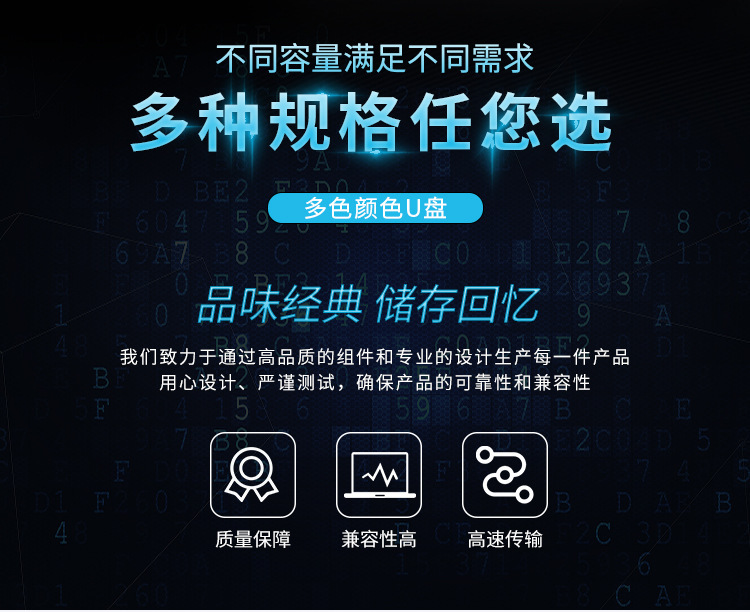 免费刻字高速u盘32g手机电脑两用优盘刻字通用商务U盘大容量订制详情2