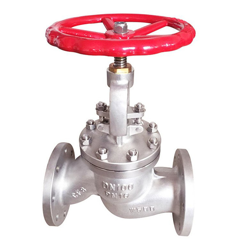J41W industrial manual straight-through stop valve J41H-16C flanged steam stainless steel 304 stop valve DN150 pic 7