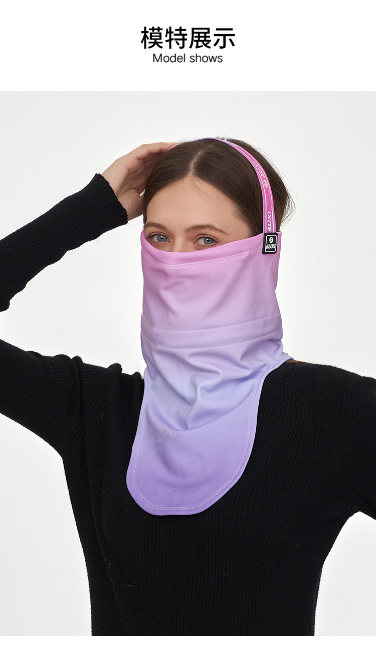 【BERTON OUTDOOOR】抗菌环保滑雪面罩男女防风保暖围脖户外加厚加绒护脸防寒护颈骑行面罩详情11