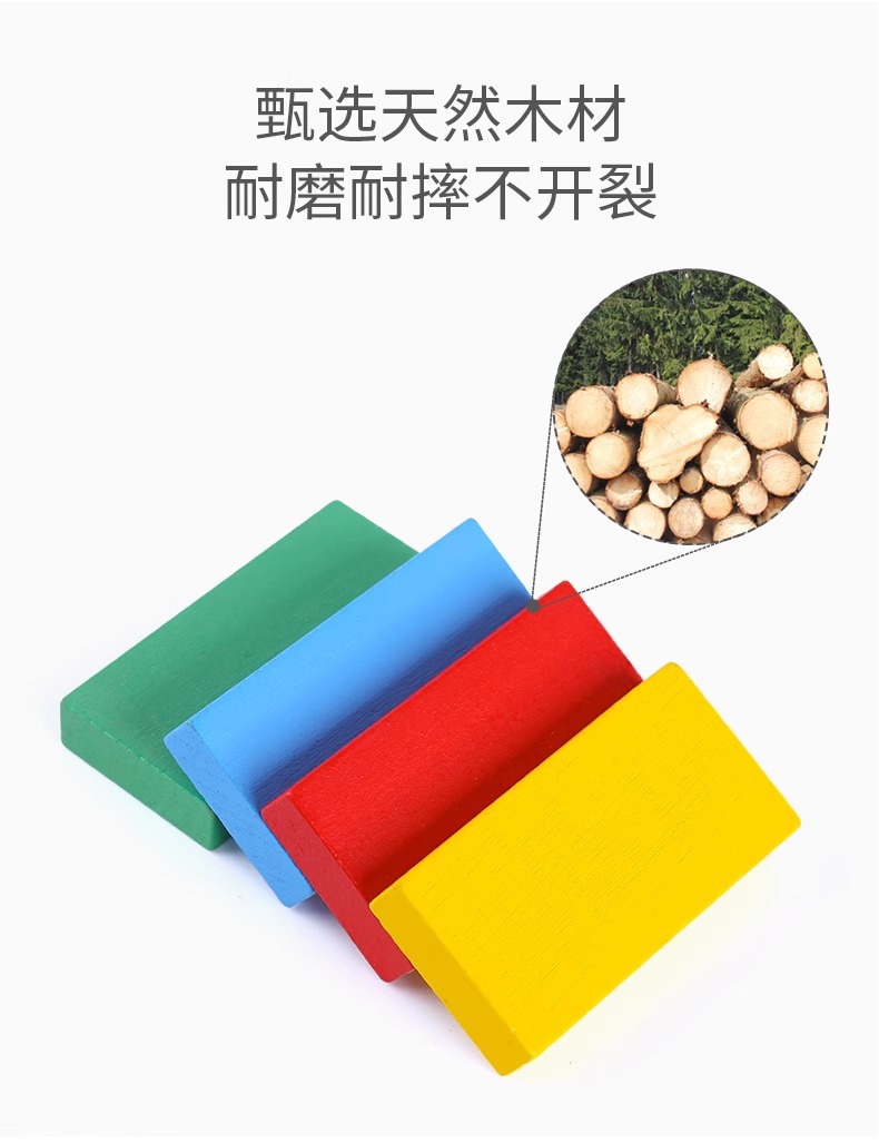 多米诺骨牌儿童益智玩具机关幼儿园小学生日积木礼物成人比赛专用详情3