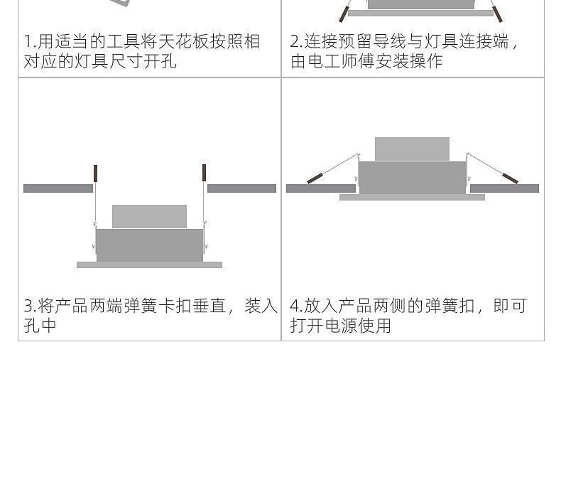 筒灯嵌入式家用led射灯暗装客厅吊顶孔洞灯简灯牛眼天花灯防眩灯详情28