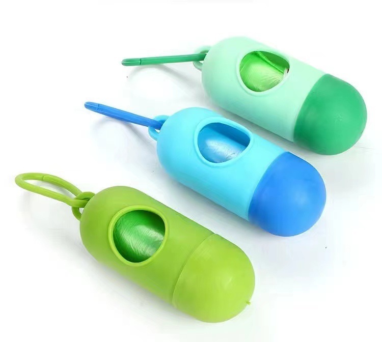 宠物垃圾袋分配器便携式胶囊药丸拾便器狗狗宠物清洁用品垃圾盒详情15