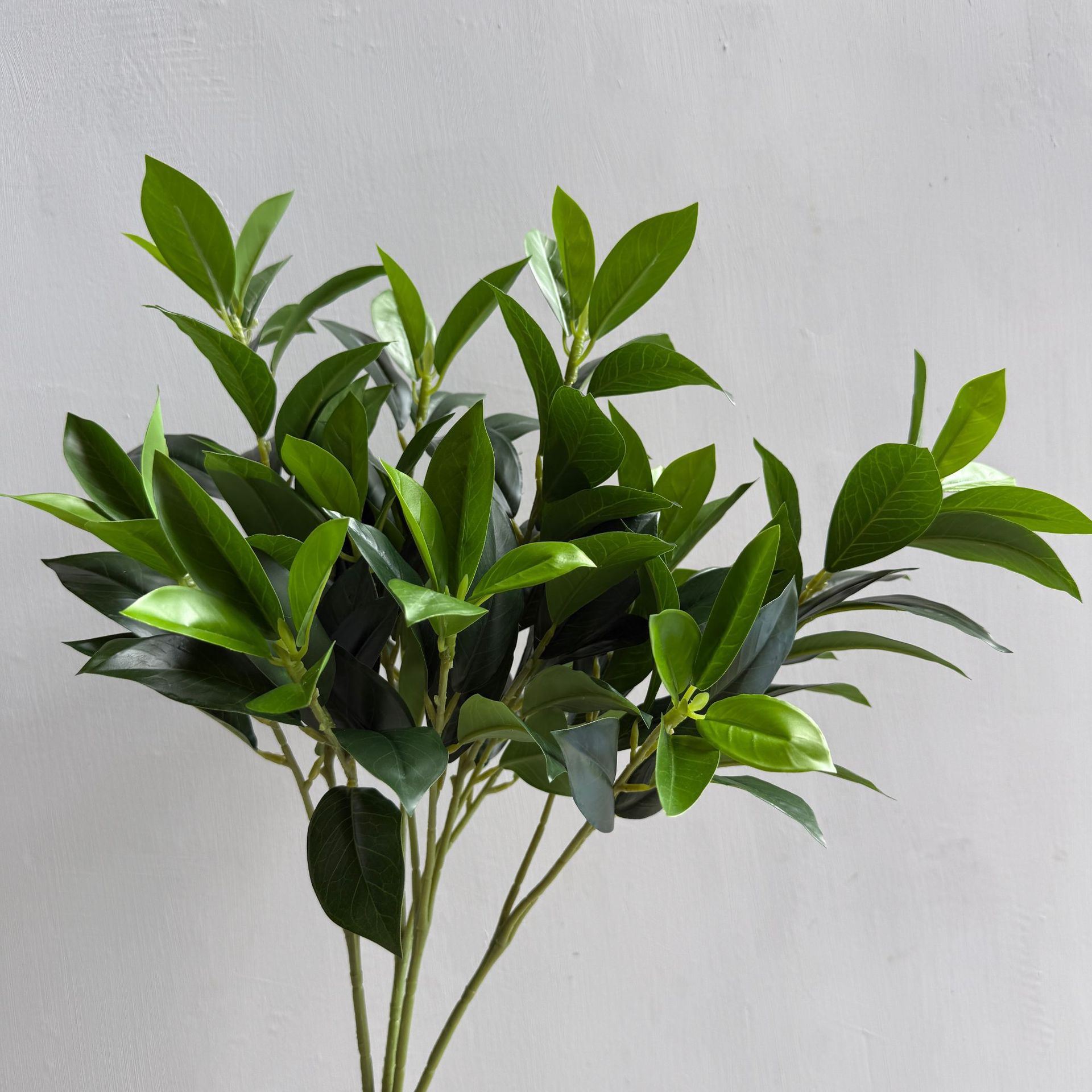 仿真柠檬叶 桔叶 桂花月桂叶 茶树叶 手感叶子植物造景树装饰家居详情5