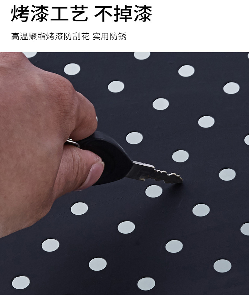 Vertical non-installation folding storage rack, kitchen multi-layer storage rack, bathroom movable storage and storage rack pic 13