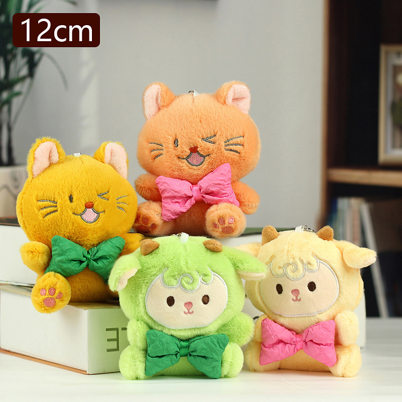 Creative Internet celebrity cute toy pendants, plush toys, cartoon dolls, bags, pendants, dolls, keychains pic 1