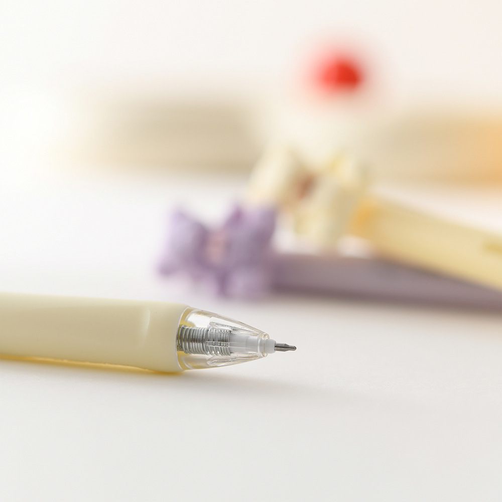 Chenxi Egg Treasure Party Bear Press Erasable Pen 1+2 Set Blue Pen core ST Pen Tip 0.5mm smooth writing pic 17