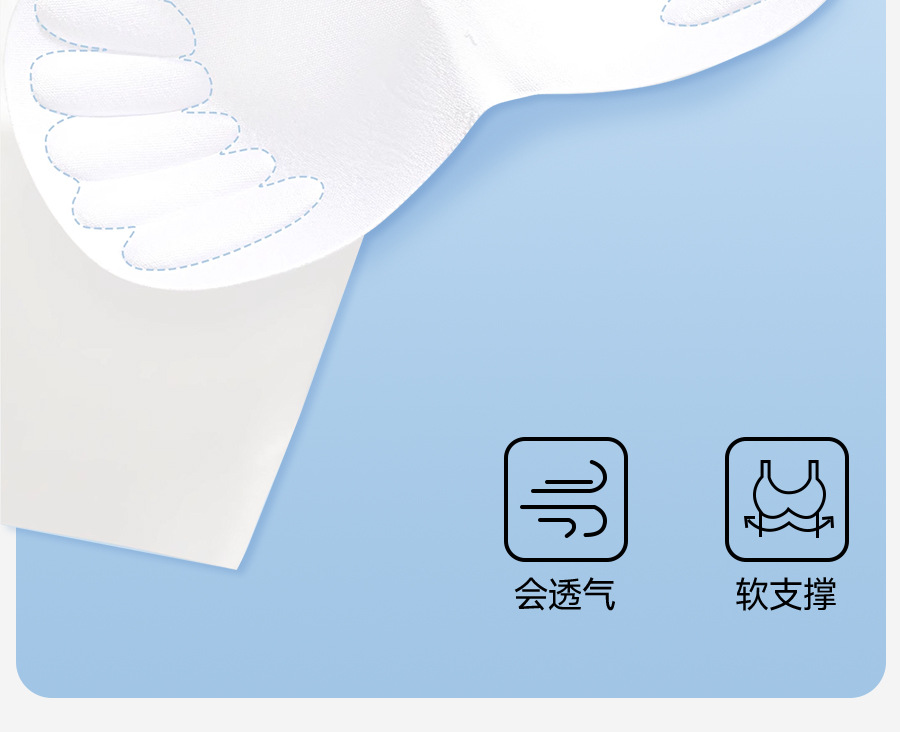 无痕内衣女大胸显小胸聚拢防下垂收副乳薄款夏运动背心式大码文胸详情13