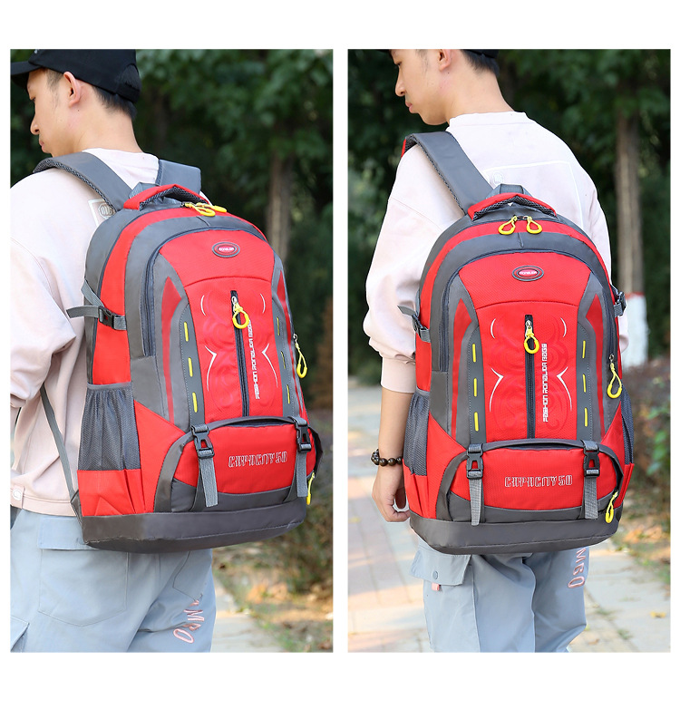 跨境外贸新款户外背包双肩包男女徒步运动旅行休闲露营登山包批发详情17