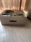 Double-row pants storage box, home clothes organizing box, wardrobe compartments for clothes storage, drawer layering magic tool pic 12