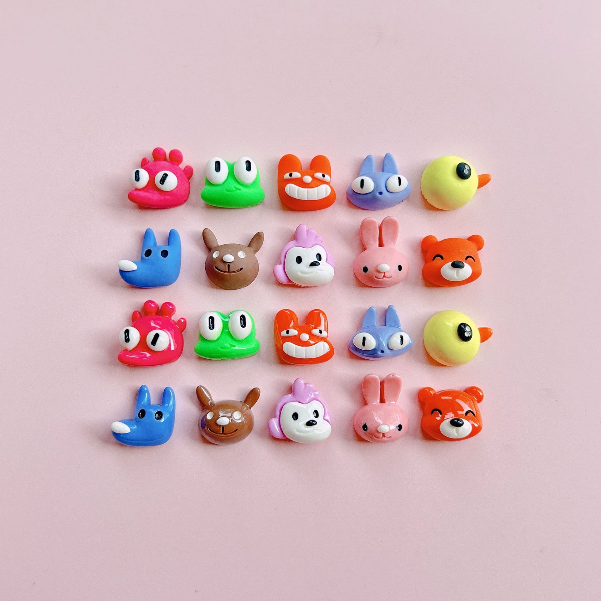 XN ilustración animales cabeza diy resina accesorios accesorios clips fundas de teléfono versátil gadgets material pic 13