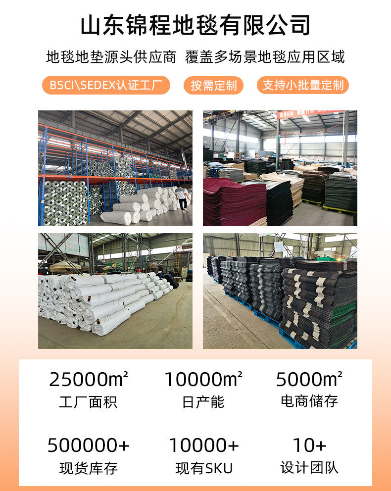 可裁剪地垫门垫入户地垫进门口脚垫家用吸水防滑地垫全铺地毯垫子详情2