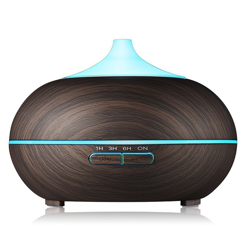 New wood grain aroma diffuser humidifier from the manufacturer, creative gift for hydrating, cross-border e-commerce pic 4