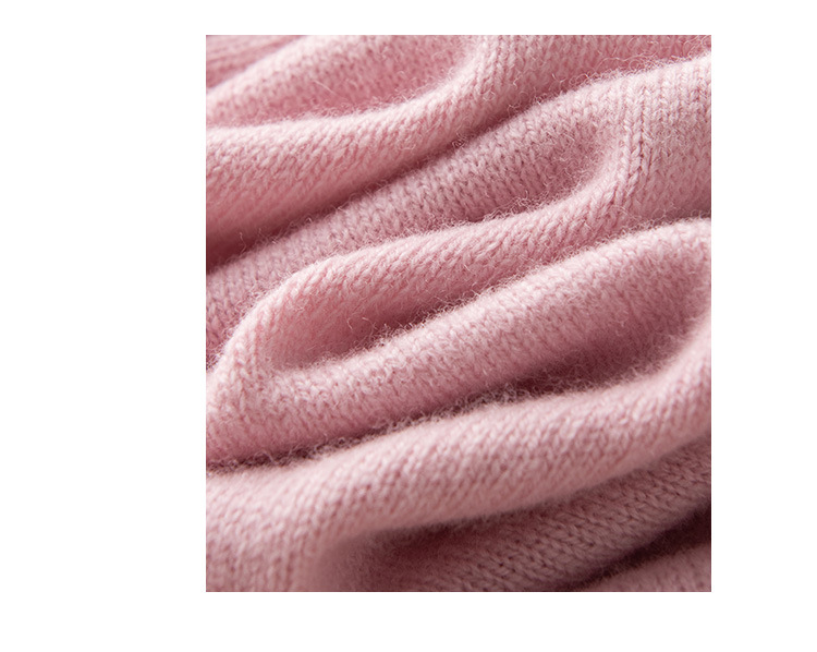 A stylish V-neck contrasting color wool cardigan with a simple and loose, fashionable knitted jacket for women in the autumn of 2024 pic 28