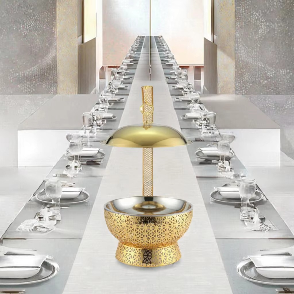 Foreign trade commercial food insulation alcohol stoves, buffet buffets, hotel and restaurant food hanging insulation heating stoves pic 5