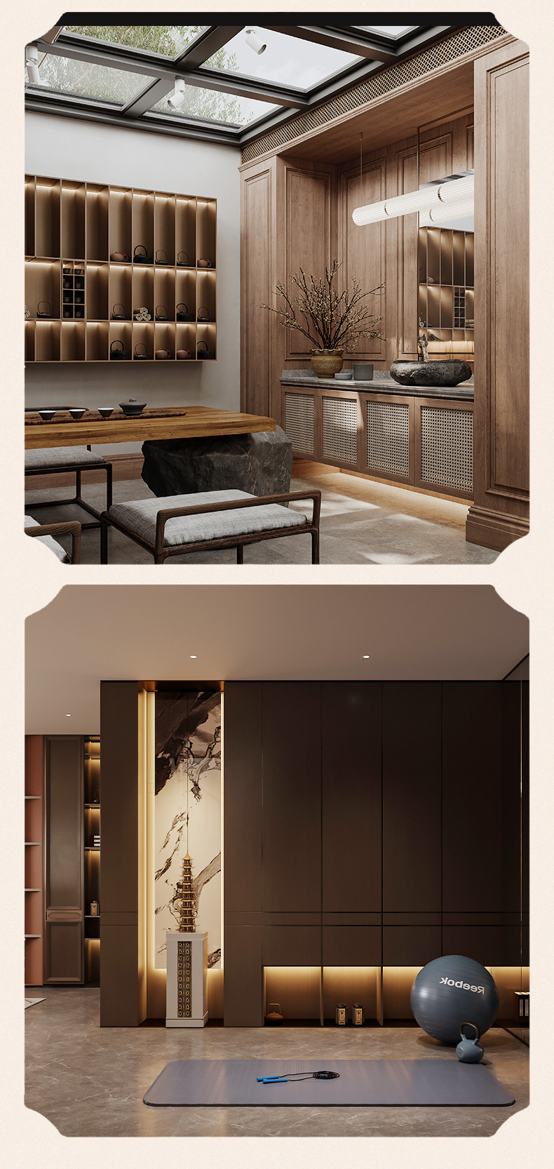 全屋定制沙比利实木门豪华双开欧式庭院防盗门烤漆雕花别墅入户门详情10