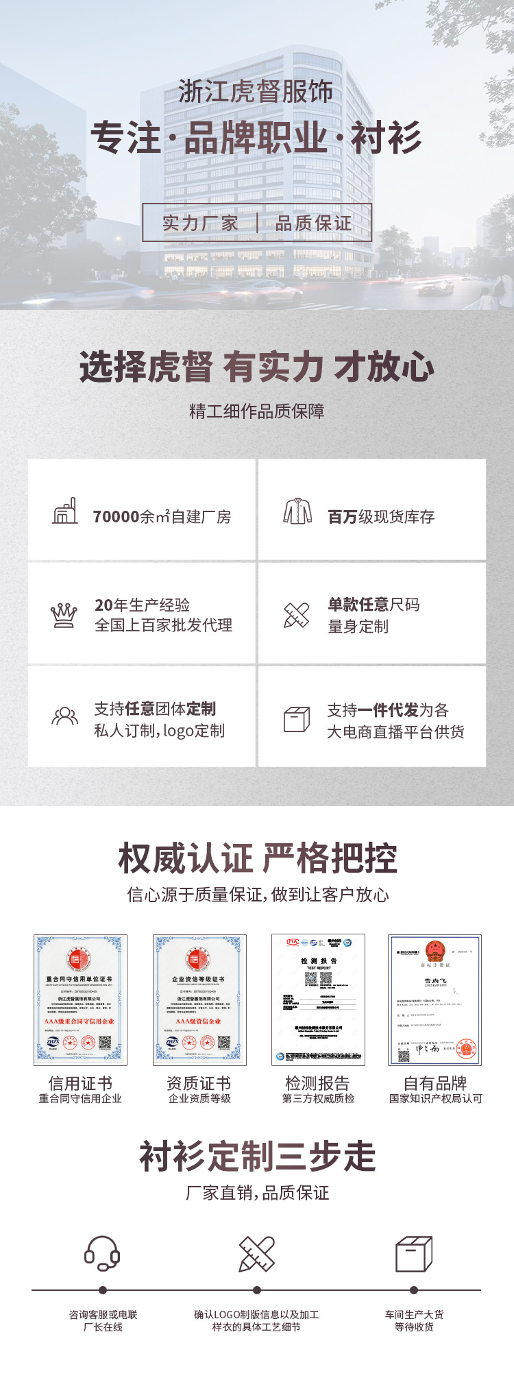 【莫代尔+绵羊毛】男士免烫长袖衬衫秋冬款莫代尔加厚商务衬衣详情1