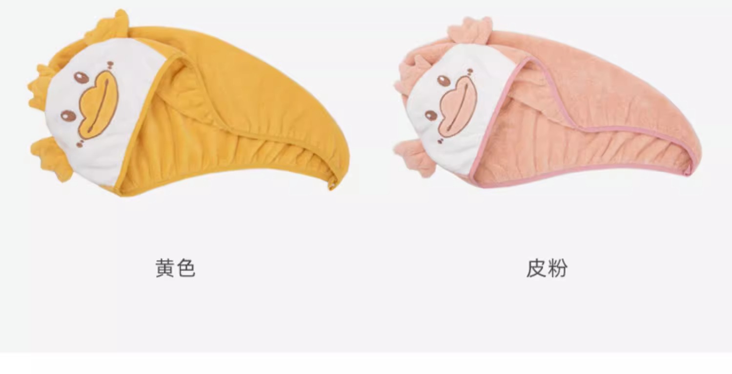 珊瑚绒干发帽女干发巾可爱卡通浴室洗澡洗脸吸水速干浴帽包头巾详情17
