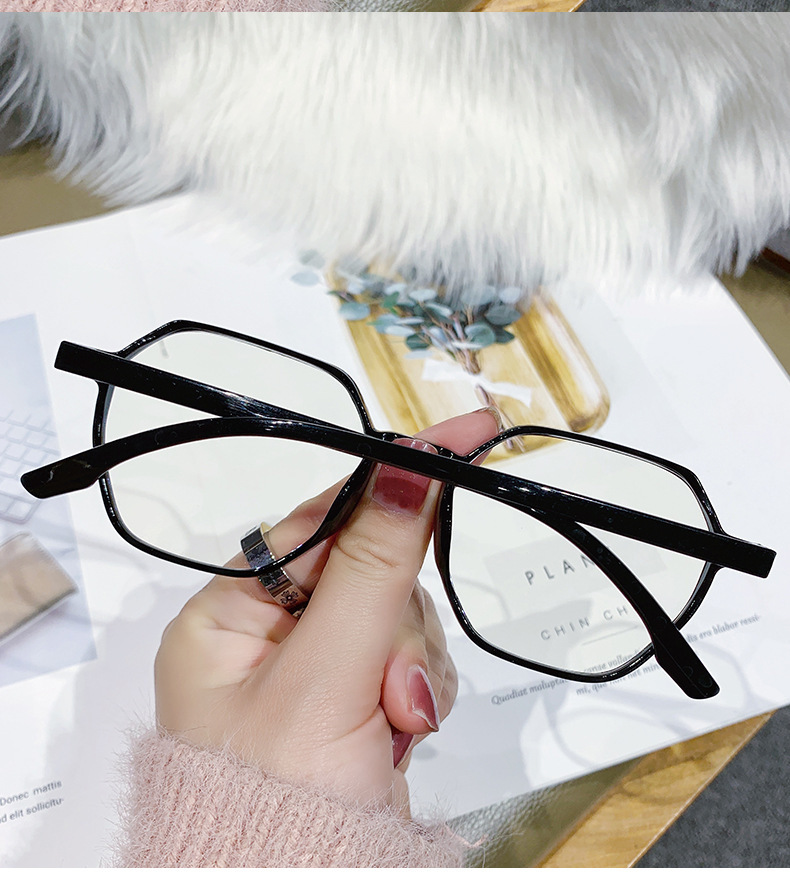 2023 nuevo anti-blu-ray gafas de lectura para hombres influencers polígono moda elegante mamá gafas de lectura para mujeres fabricantes al por mayor pic 13
