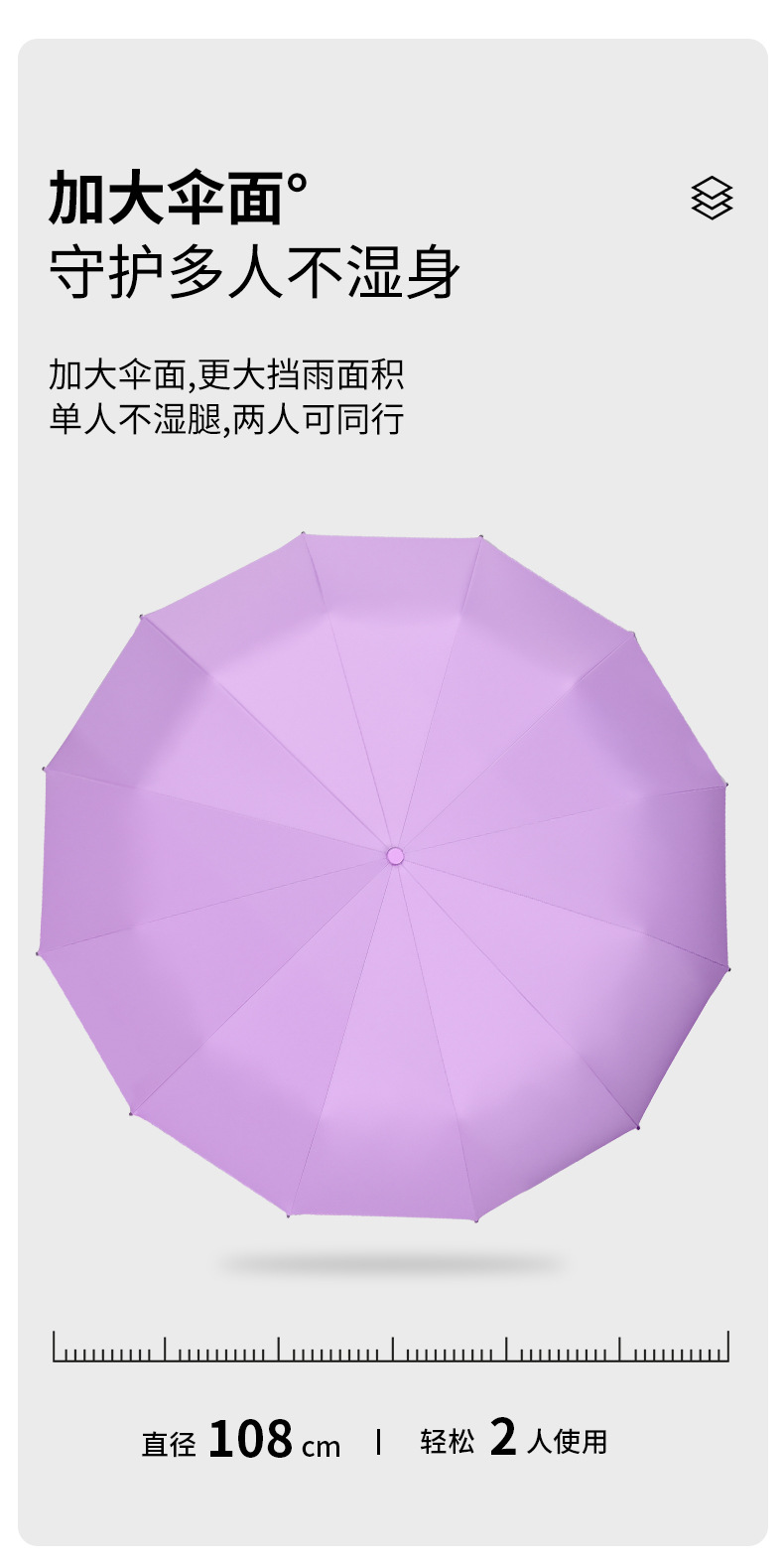 2026 model of fully automatic umbrella, new technology, super windproof black rubber, sun protection and UV protection, multi-color enlarged, all-weather and all-weather umbrella, sunshade pic 8