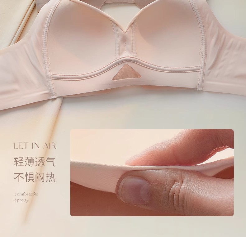 大胸显小胸内衣超薄款女无痕收副乳防下垂聚拢上托文胸罩夏季详情11
