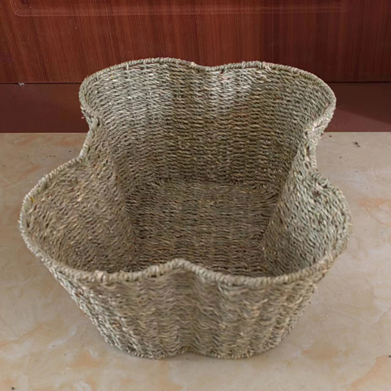 Rattan-like woven toy storage baskets, large-capacity hotel clothing storage baskets, dirty clothes and toy storage manufacturers supply pic 2
