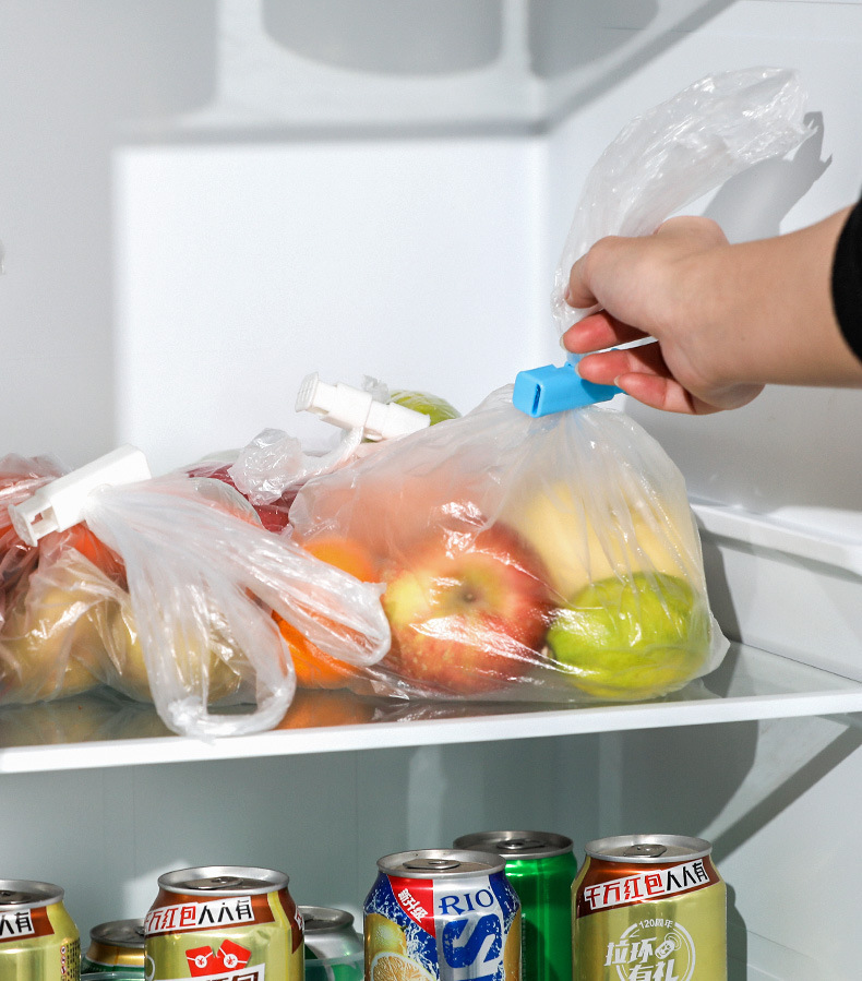 Sealing clamp press-type bread, toast, snack preservation, moisture-proof spring clamp, food-grade plastic sealing clamp, snack pic 9