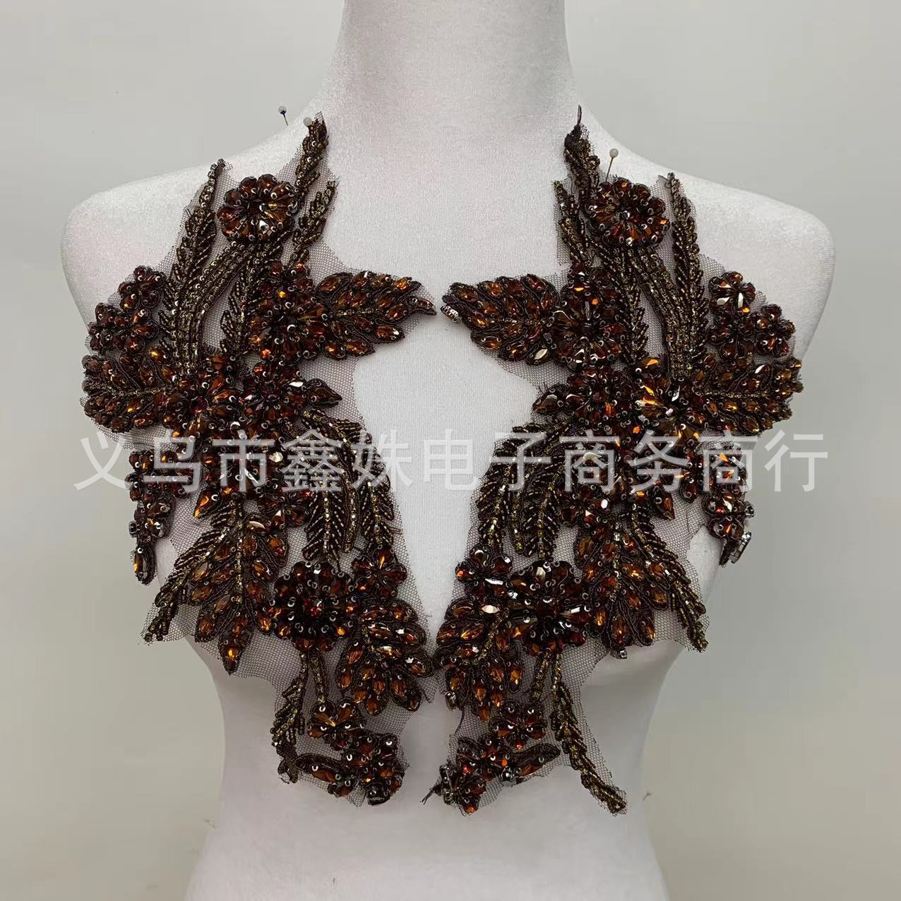 Wholesale beaded crystal dresses, corsets, water diamonds, wheat ear decals pic 5