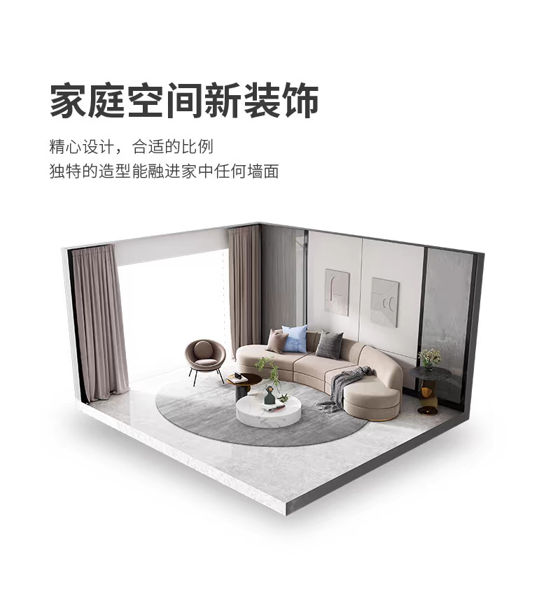 轻奢贝壳挂钟2024高级感创意挂表时钟表挂墙2023新款客厅高档大气详情8