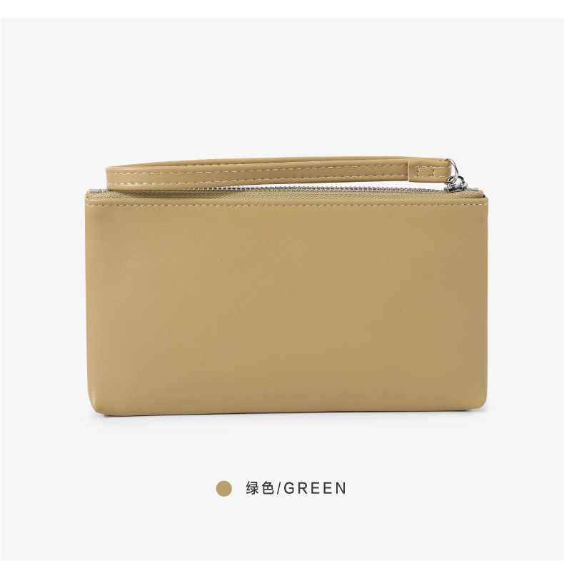 新款大容量编织纹女士手拿包批发零售 跨境热销高级感女钱包包袋详情16