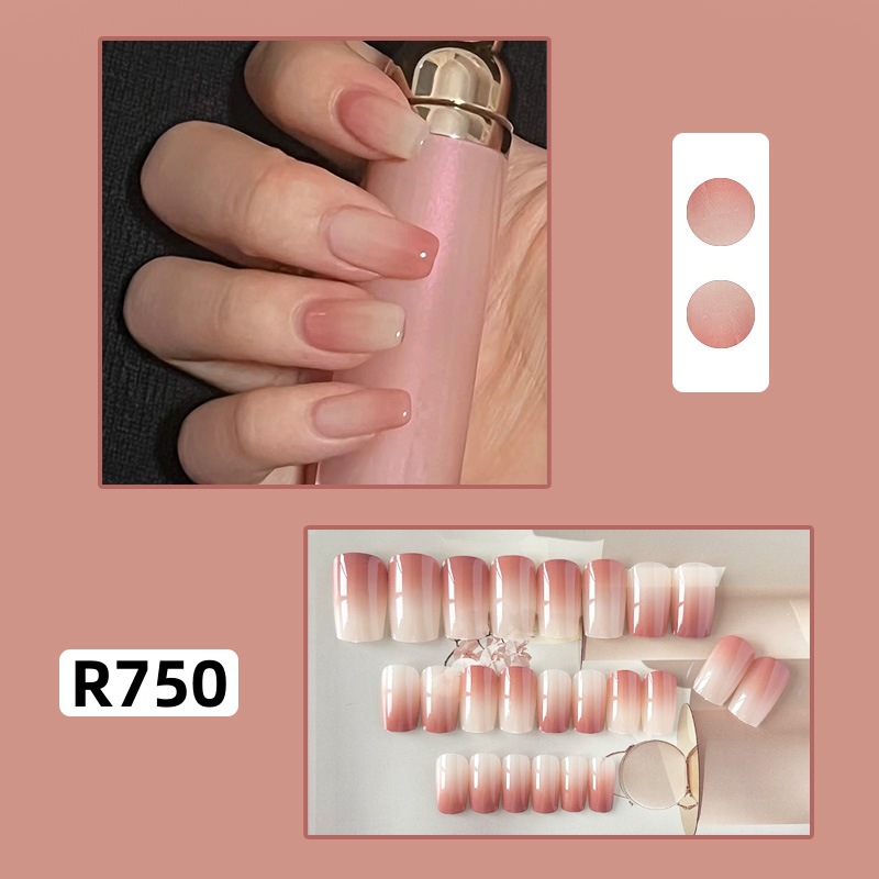 新年新款ins风穿戴甲纯欲美甲贴片显白可拆卸甲片长短款甲片成品详情19