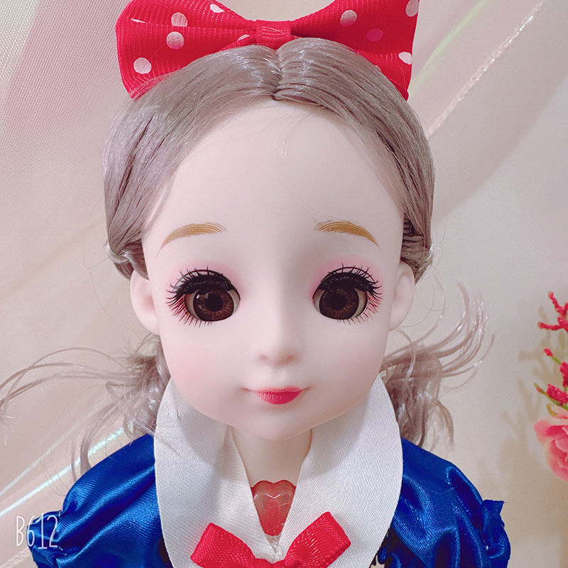 创意新款纱裙公主唱歌精品洋娃娃白雪公主冰雪奇缘爱莎公主娃娃批发零售详情3