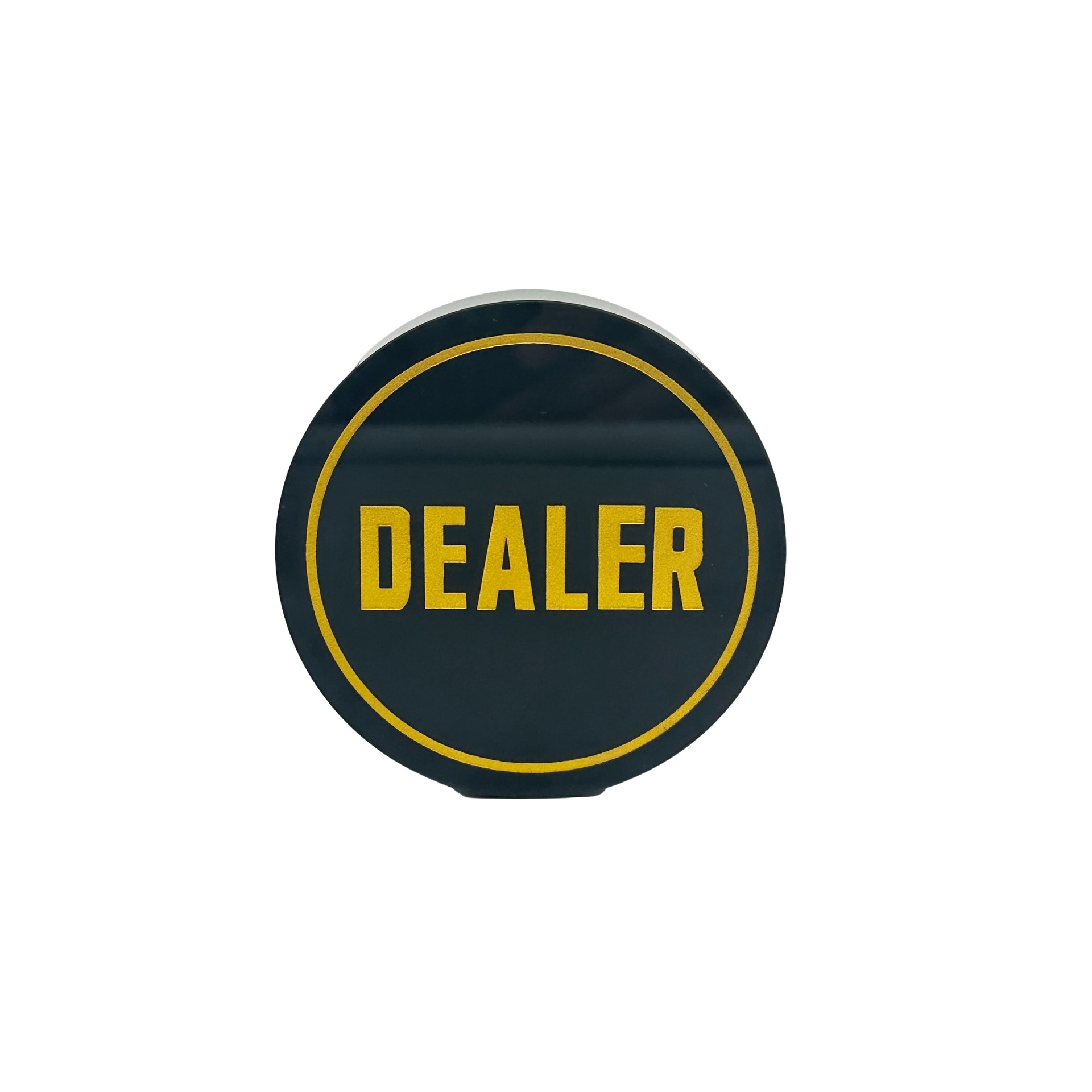 现货直供水晶庄码双面梭哈德州扑克黑杰克圆形红桃水晶压牌器批发详情7