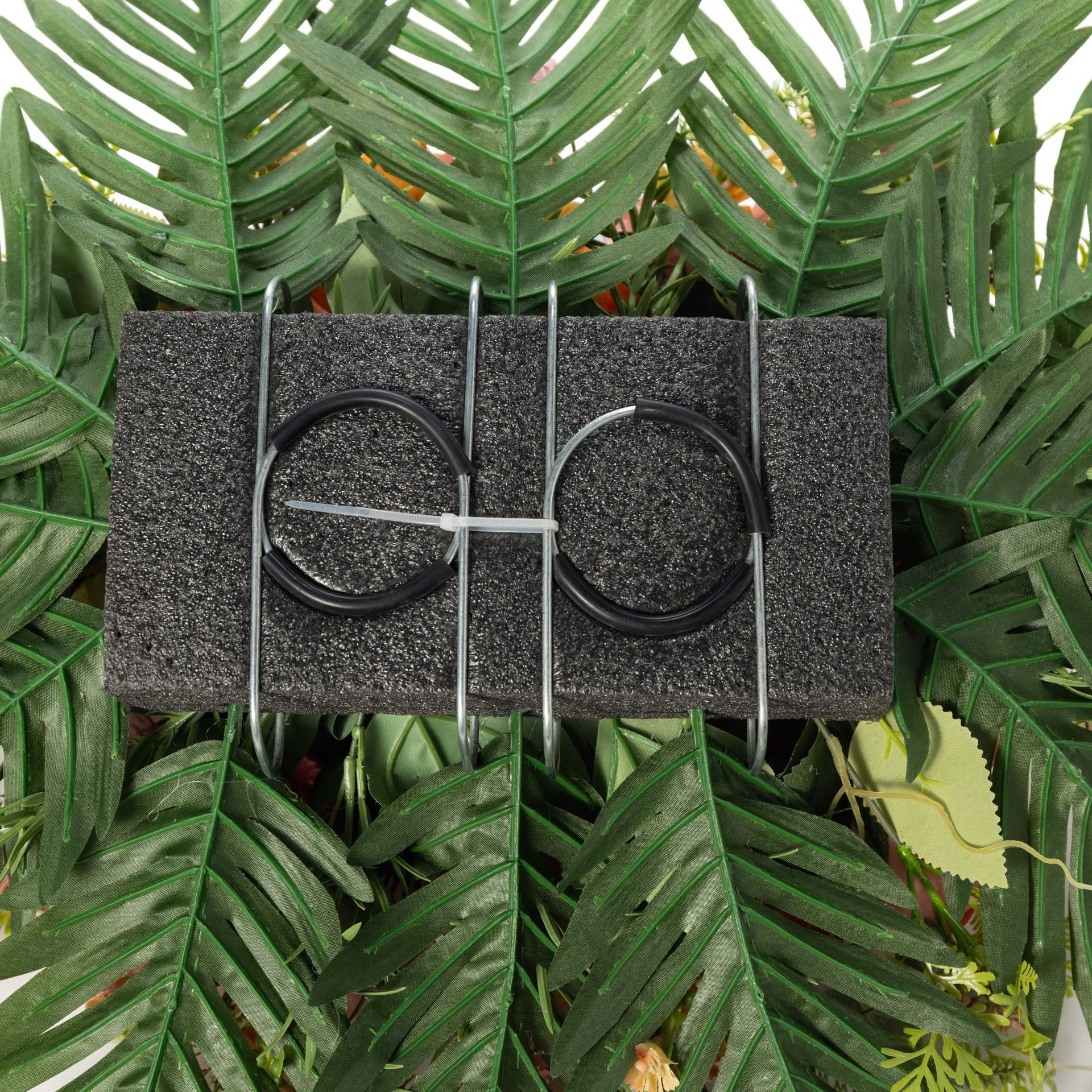 亚马逊跨境新款仿真太阳花玫瑰花束壁挂绢花仿真绿植假花场景布置详情10