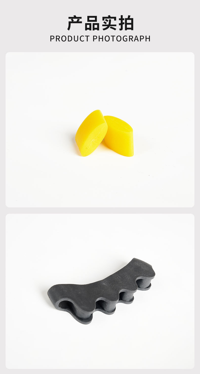Five-hole toe separator for hallux valgus, big toe bone overlap, toe clamp, orthosis, toe separator pad, adjustable separator pic 14