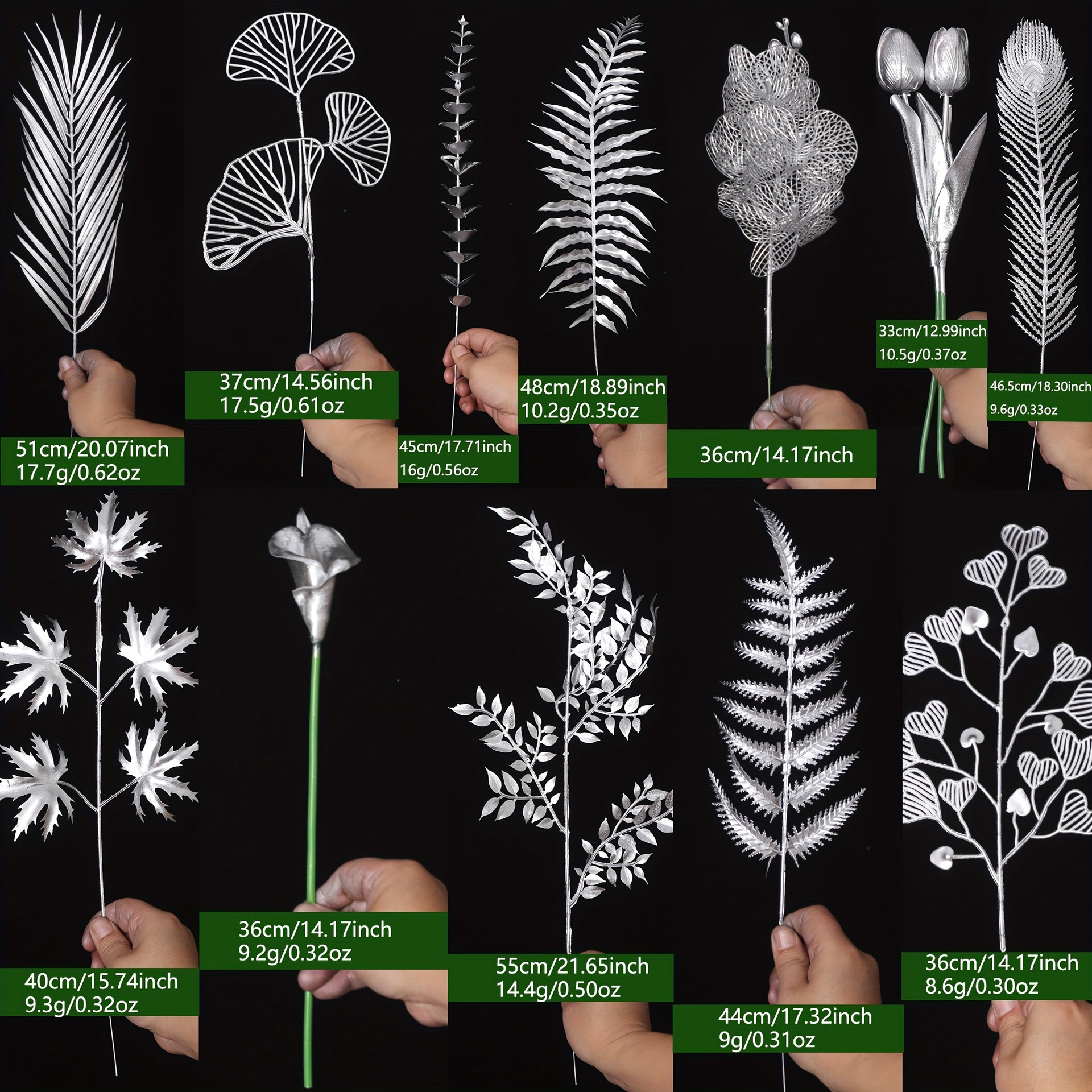 仿真发财果红果浆果银杏叶金色年宵花尤加利diy插花装饰摄影道具详情1