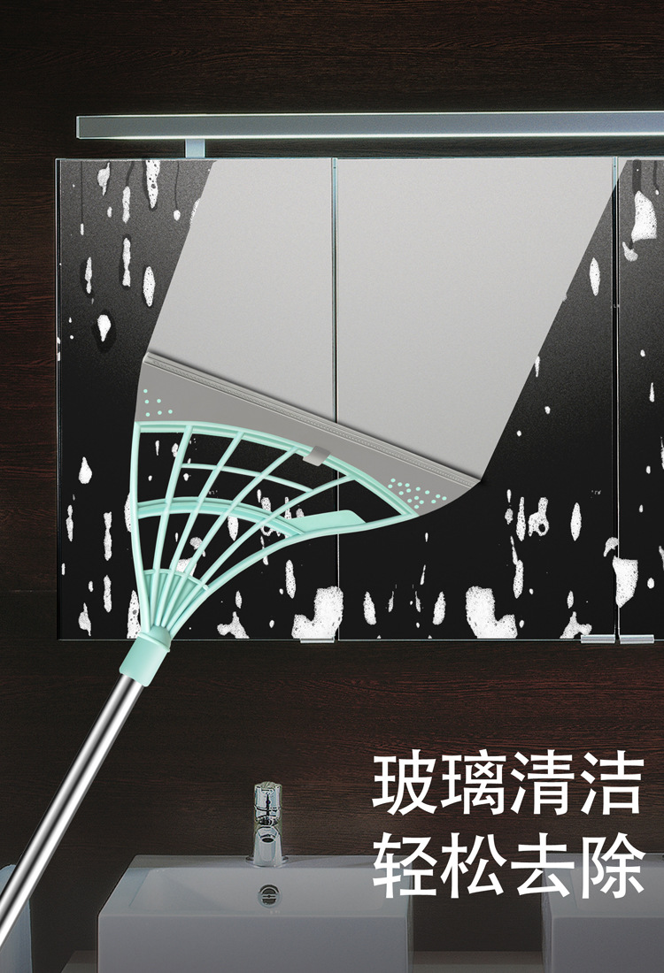 家用加厚扫把簸箕套装两件套魔术扫把三件套刮水拖把地板清洁用品详情11