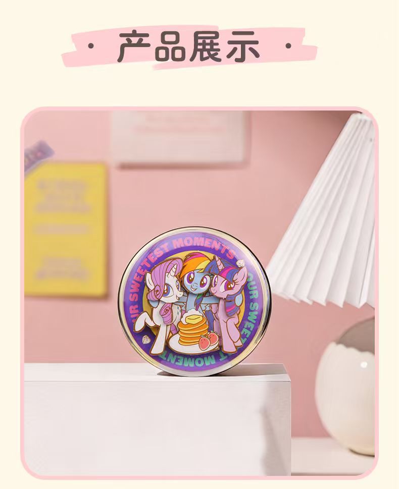 小马宝莉立体纸艺冰箱贴磁吸紫悦卡通周边礼品家装磁贴详情9