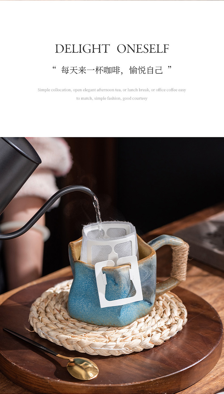 宅寂风陶瓷马克杯创意陶瓷杯跨境货源家用窑变水杯高颜值咖啡杯子详情25