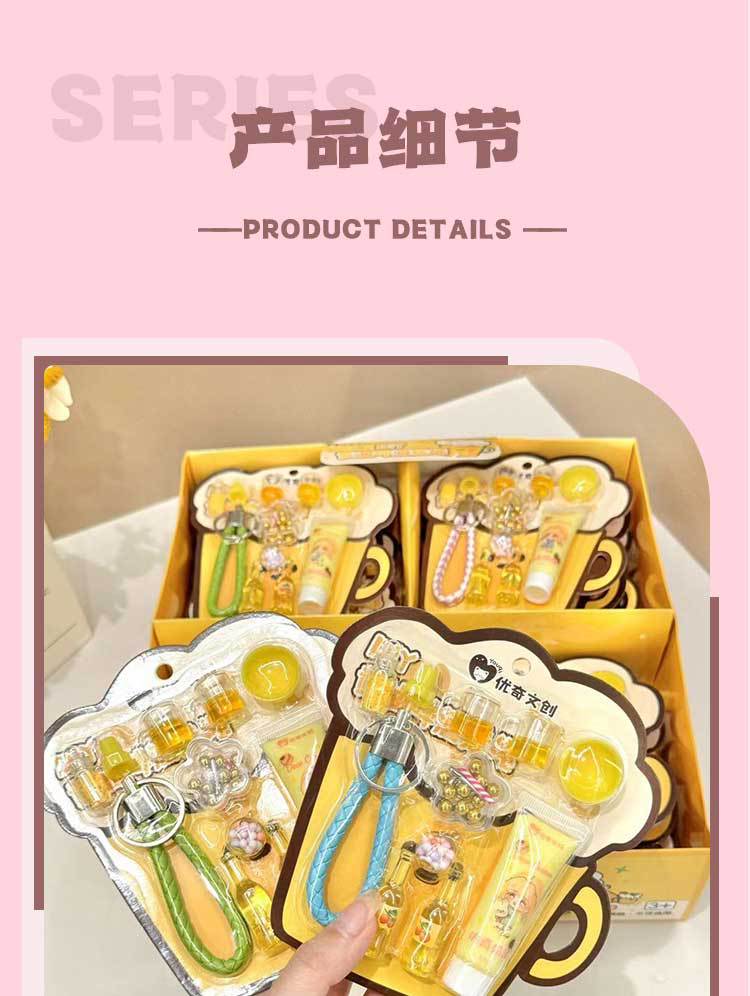 DIY挂绳套装一体扣挂绳卡膜卡套学生挂脖证书框详情6