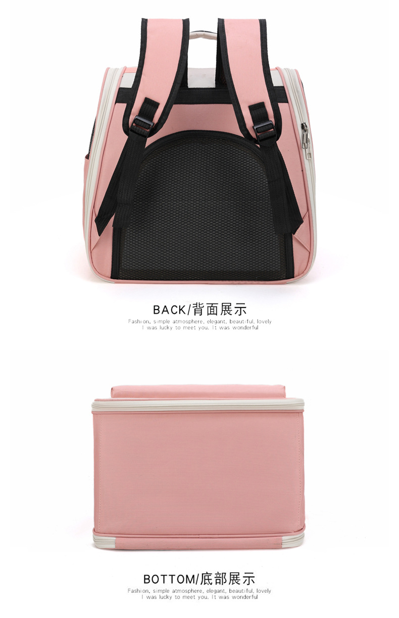 猫包外出便携宠物包大容量宠物太空舱携带猫狗箱子双肩猫咪外出包详情13