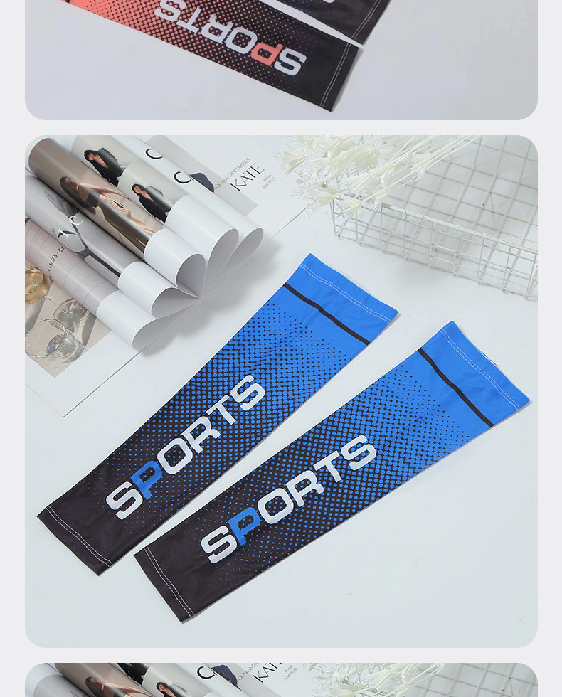 Wholesale of thin summer outdoor sports windproof and UV-resistant gloves, arm protectors, ice sleeves, etc pic 12
