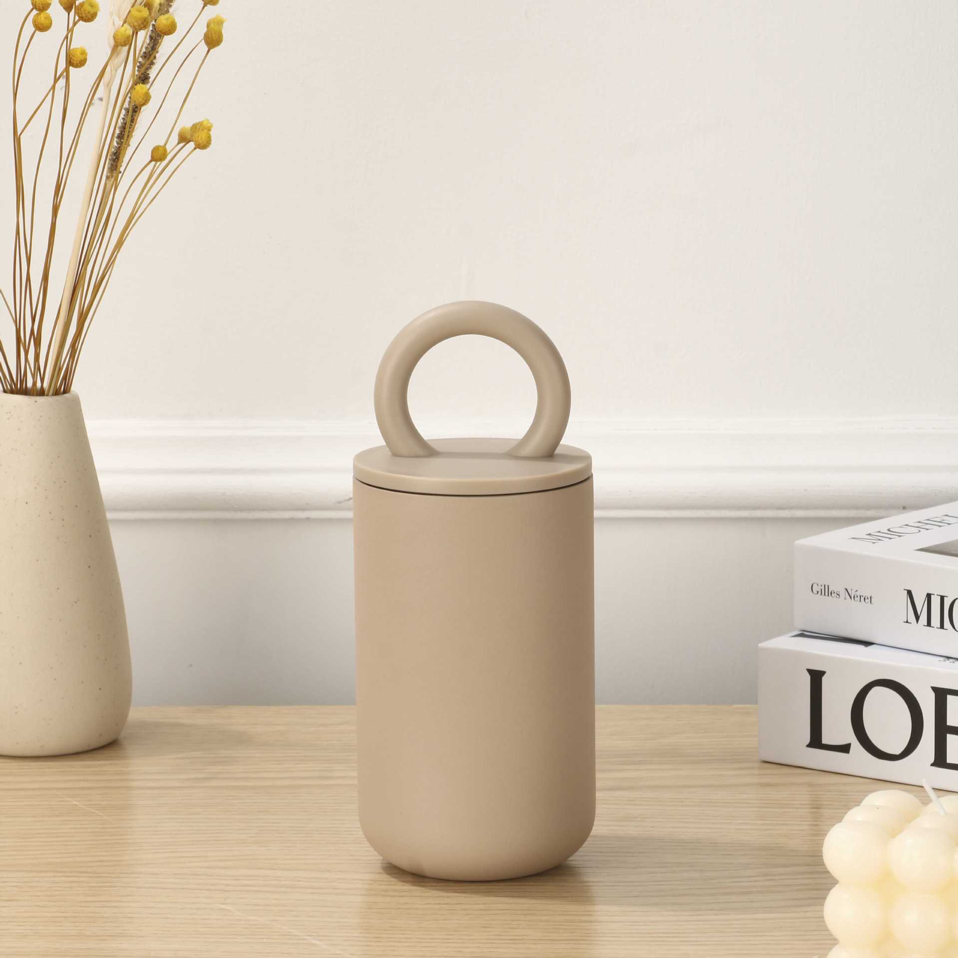 新款魔童闹海304不锈钢咖啡杯女生小香风斜挎保温杯高颜值随行杯详情5