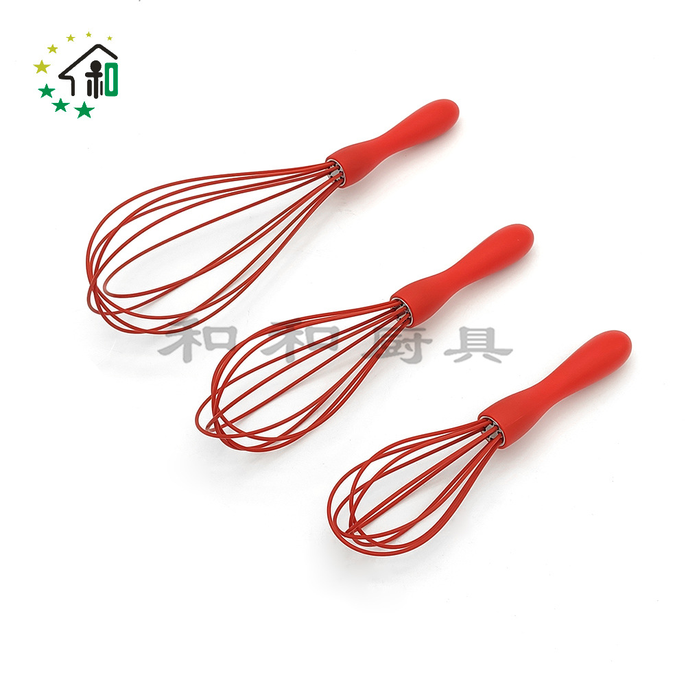 外贸批发硅胶5线迷你 打蛋器鸡蛋搅拌器mini烘焙工具Egg beater详情14