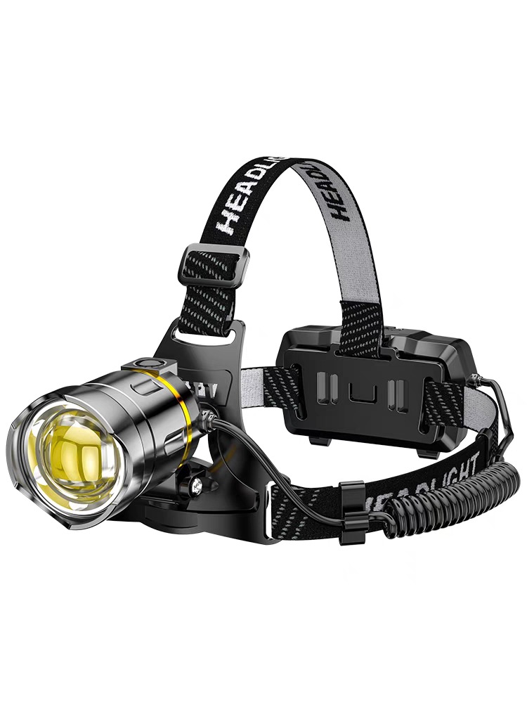 Wholesale outdoor LED sensor headlights, telescopic zoom, USB charging, strong light, waterproof searchlights, lighting accessories, heat sinks pic 14