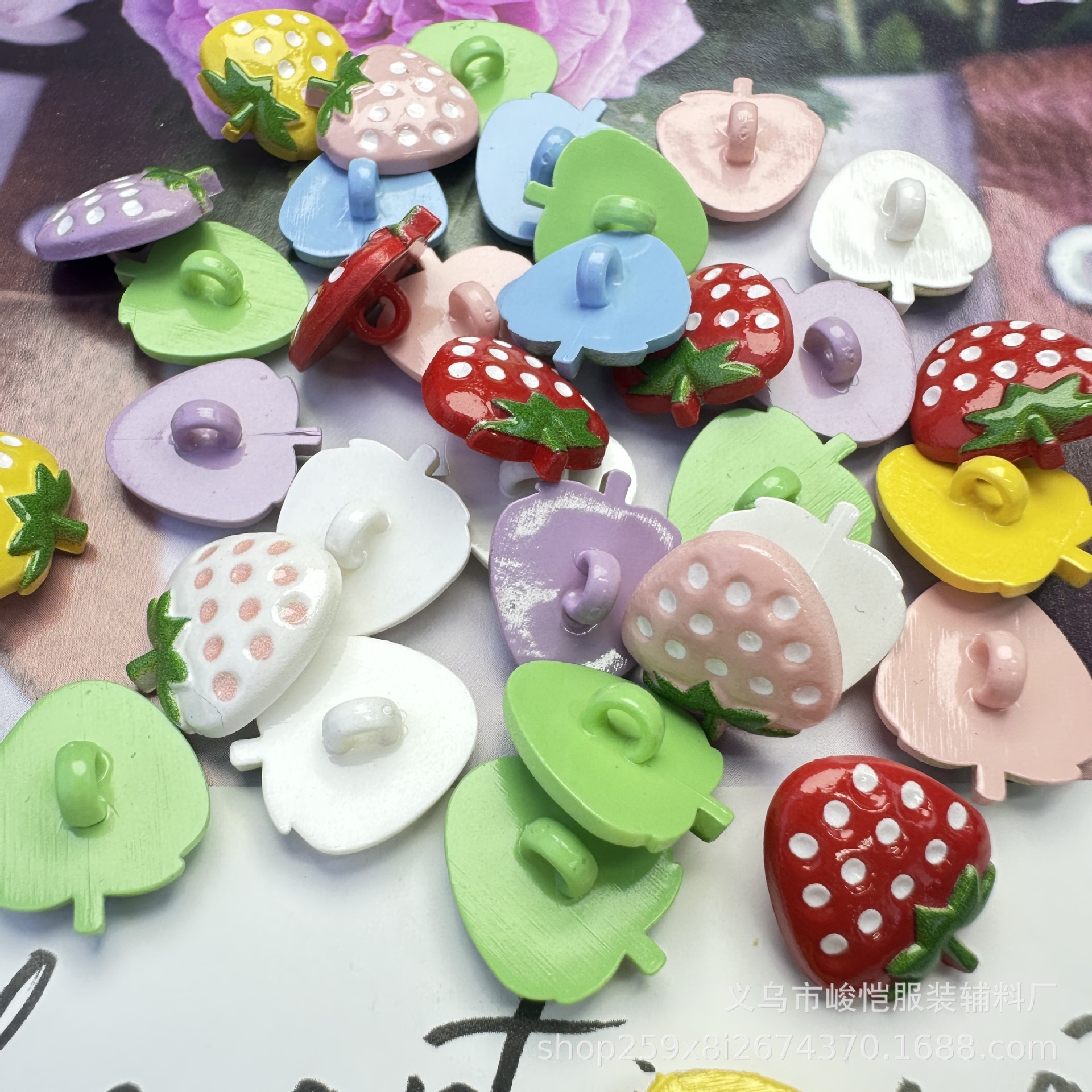 diy resin accessories for watermelon, strawberry, pineapple and apple, fruit slices, hair accessories, hair clips, cream glue, oiling and colorful buttons pic 3